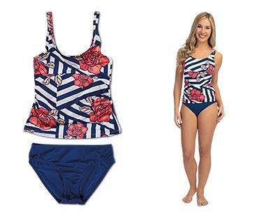 Crane 
 Ladies' Tummy-Toning Swimsuit