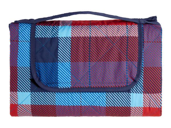 Livarno Red & Blue Home Picnic Blanket