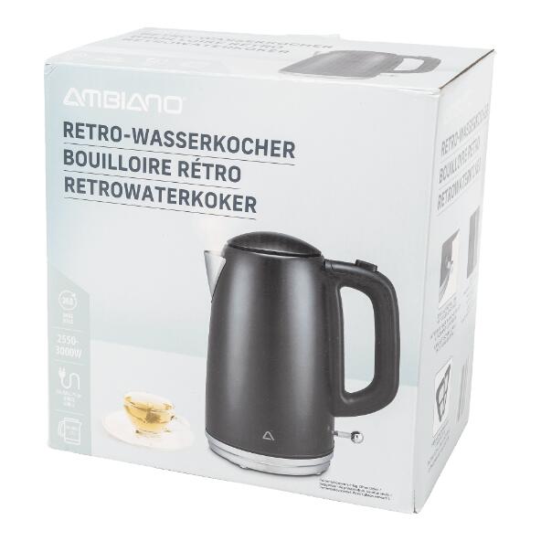 AMBIANO(R) 				Retro-Wasserkocher oder -Toaster