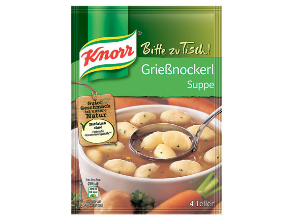 KNORR Bitte zu Tisch! Suppe