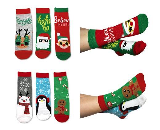 Merry Moments 
 Children's 3-Pack Socks