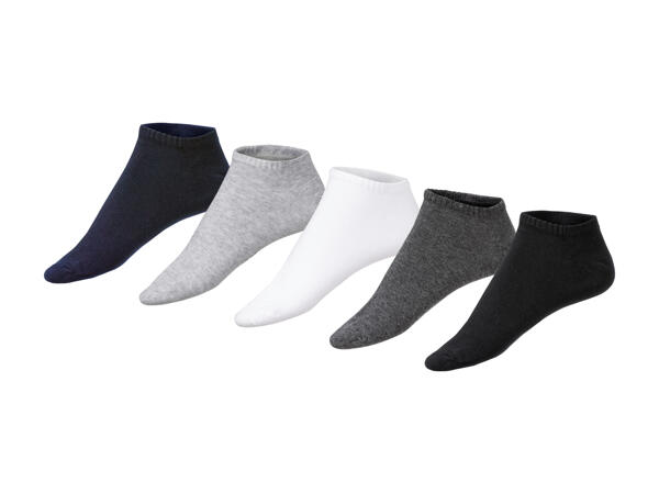 LIVERGY(R) Sneakersstrømper 5-pak
