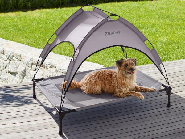 Dog Bed With Sun Shade
