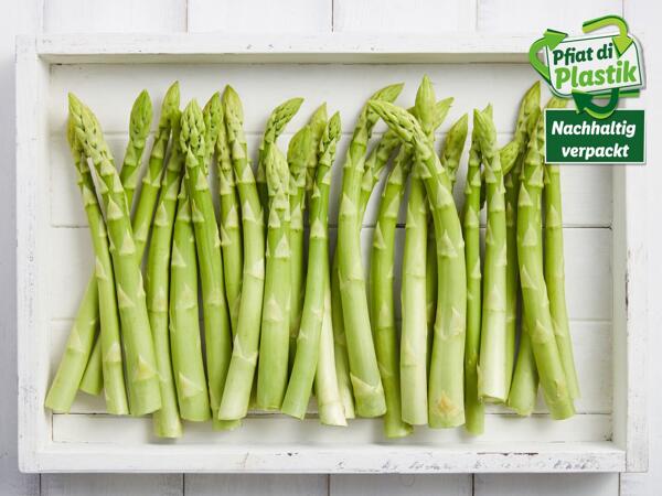 Spargel grün