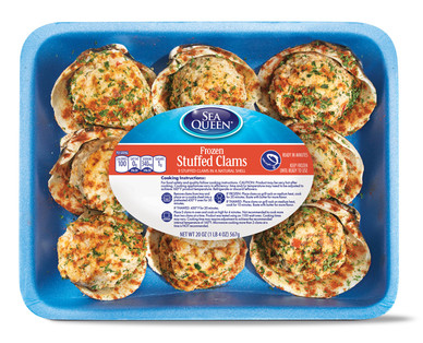 Sea Queen Stuffed Clams