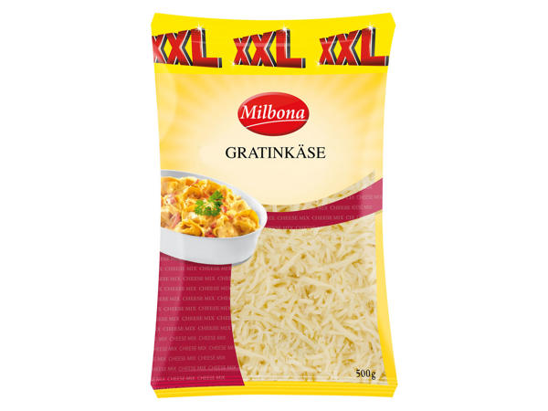 MILBONA Käse gerieben 500 g