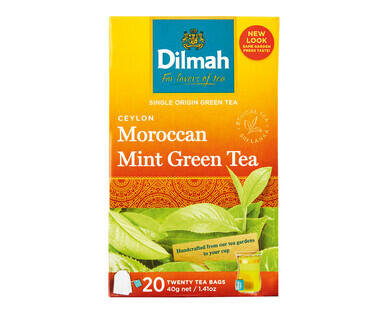 Dilmah Moroccan Mint Green Teabags 20pk