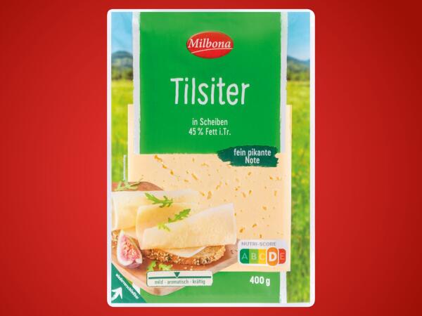 Tilsiter in Scheiben