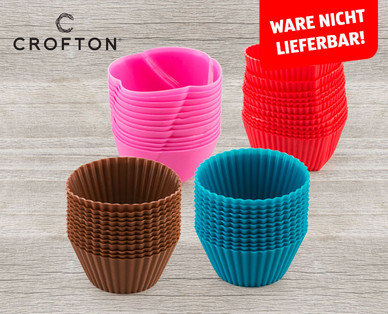 CROFTON Silikon-Muffinförmchen-Set, 12-teilig