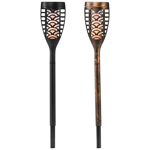 CASALUX Lampadaires solaires pour chemins Tiki, 5 pièces