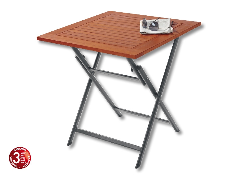 Table de jardin pliante
