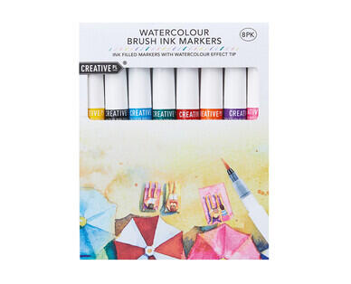 Markers or Watercolour Paint Set