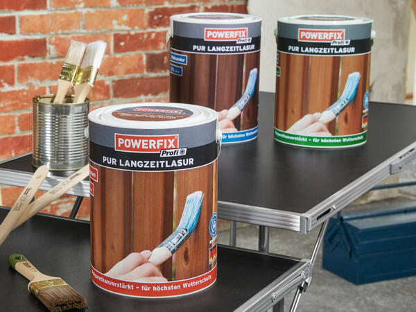 POWERFIX(R)PROFI+ Langzeitlasur PUR, 5 l