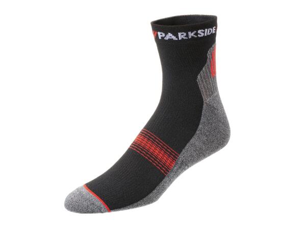 Men's short work socks, 3 pairs