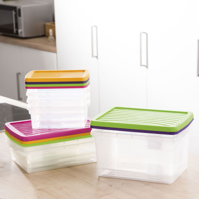 Boîtes de conservation en plastique