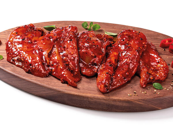 KUŘECÍ PRSNÍ ŘÍZKY V MARINÁDĚ BARBECUE