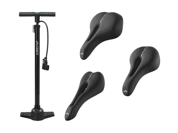 CRIVIT(R) XL gulvluftpumpe eller cykelsadel