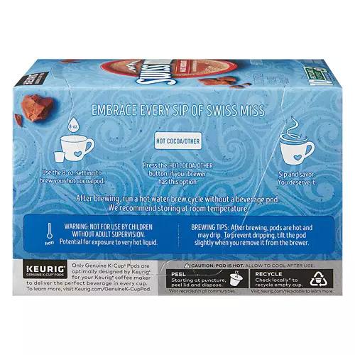 Milk Chocolate Flavored Hot Cocoa Mix K Cups, 10 count