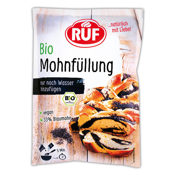 Bio Mohnfüllung