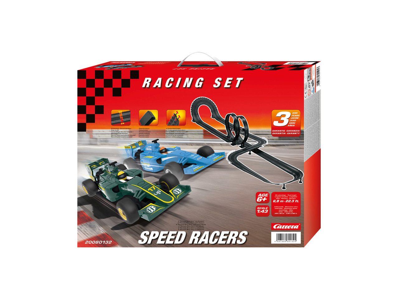 Dětská autodráha 1:43