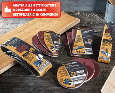 Carta abrasiva WORKZONE(R)
