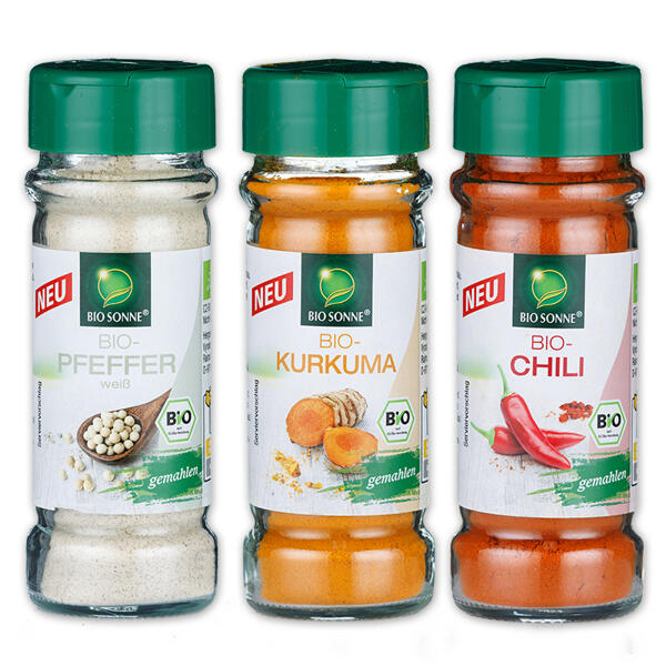 Bio-Gewürz im Glas