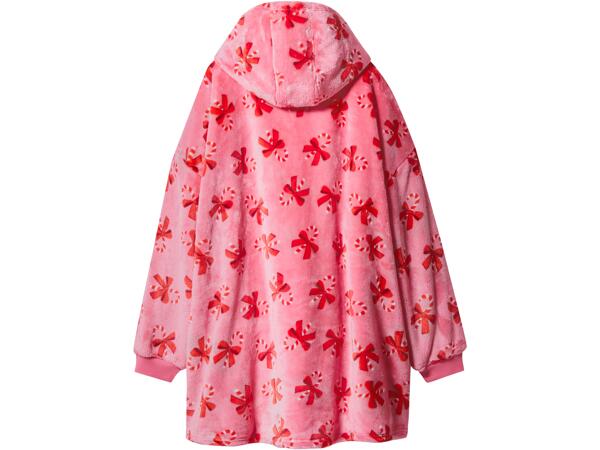 Oversize hoodie i plysch