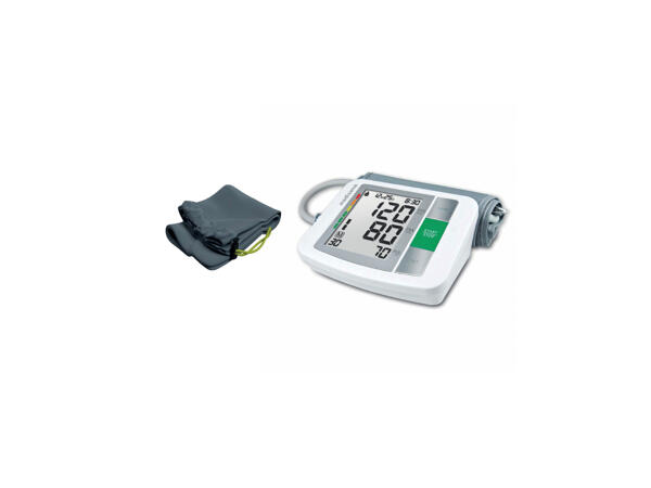 Upper arm blood pressure monitor