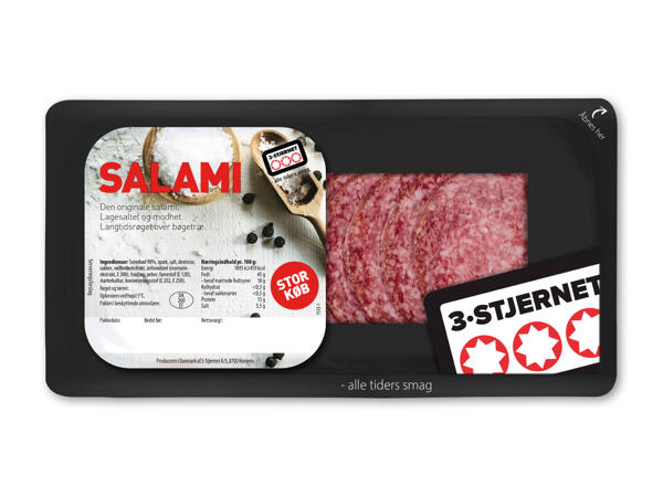 3-stjernet Salami
