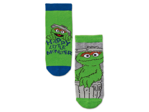 123 Sesamstrasse(R) Buben Socken, 2 Paar