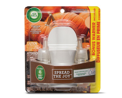 Airwick Scented Oil With Free Warmer