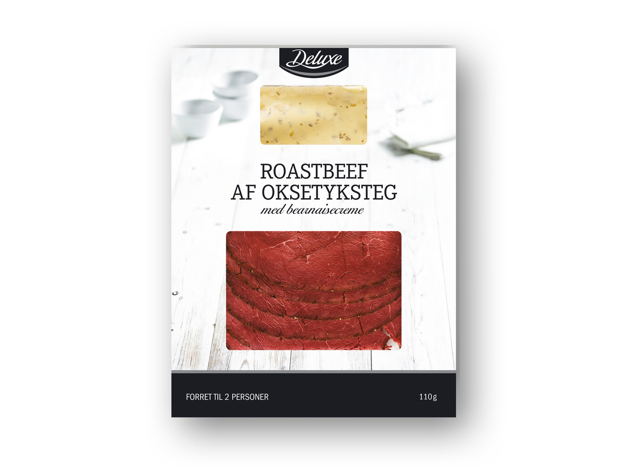 DELUXE Roastbeef med dressing