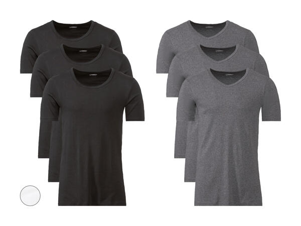 Maillots de corps à nervures, lot de 3