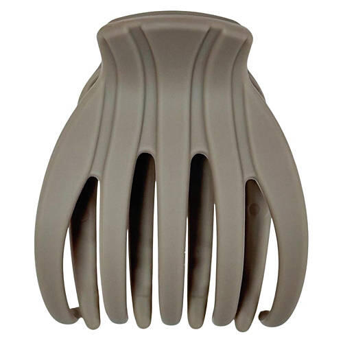 Fitness Hair Accessories - Lay Down Claw Clip, Grey