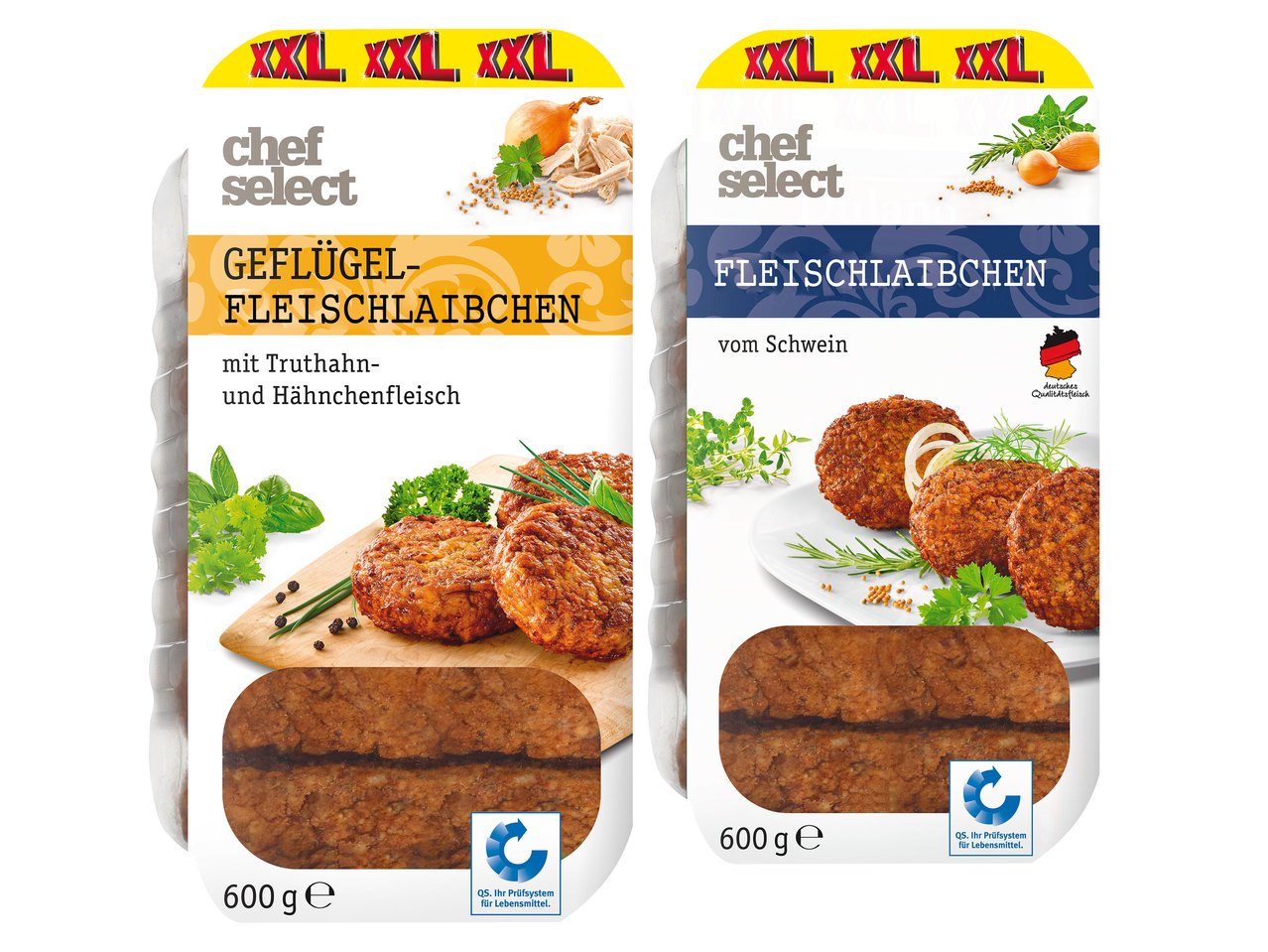 CHEF SELECT Fleischlaibchen 600 g