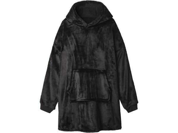 Oversize hoodie i plysch