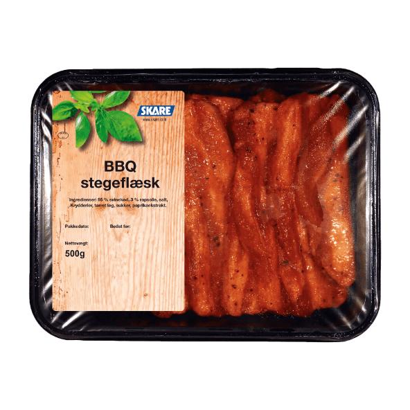 BBQ stegeflæsk af dansk gris