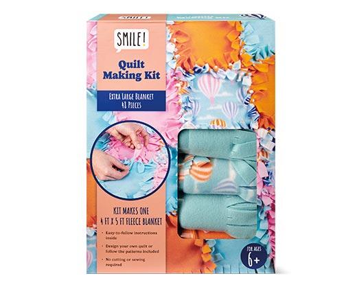 Smile! 
 Quilt Making Kit