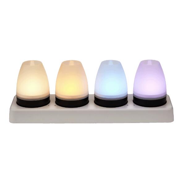 CASALUX(R) Lampes LED de salon de jardin, 4 pcs