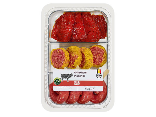 Plateau barbecue boeuf