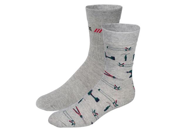 Men‘s sports socks, 2 pairs