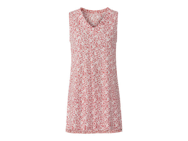 Linen Long Vest Top