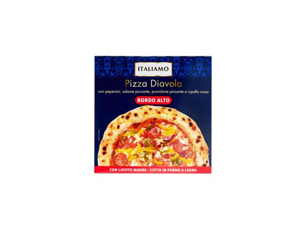 Pizza diavola napoli style