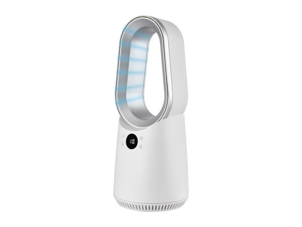 White Bladeless Desk Fan