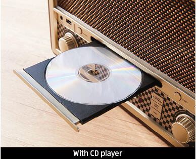 Retro DAB+ Radio with CD Player