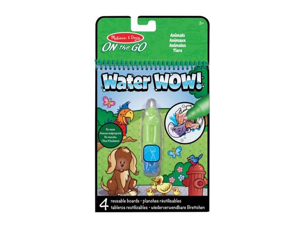 Melissa & Doug Water Wow! Colouring Book - Animals