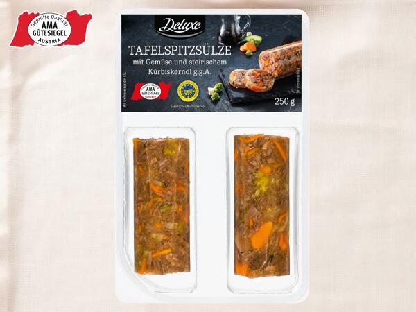 Tafelspitzsülze mit Gemüse