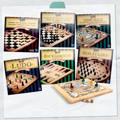 Jeu de société en bois