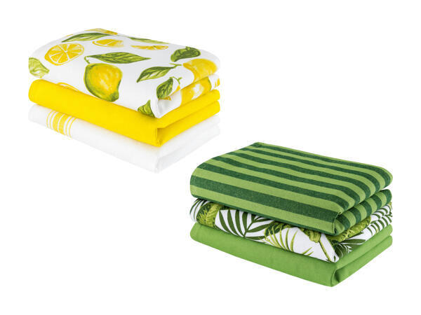 Torchons de cuisine, lot de 3