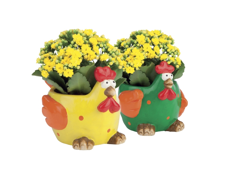 Easter Ceramic Planters